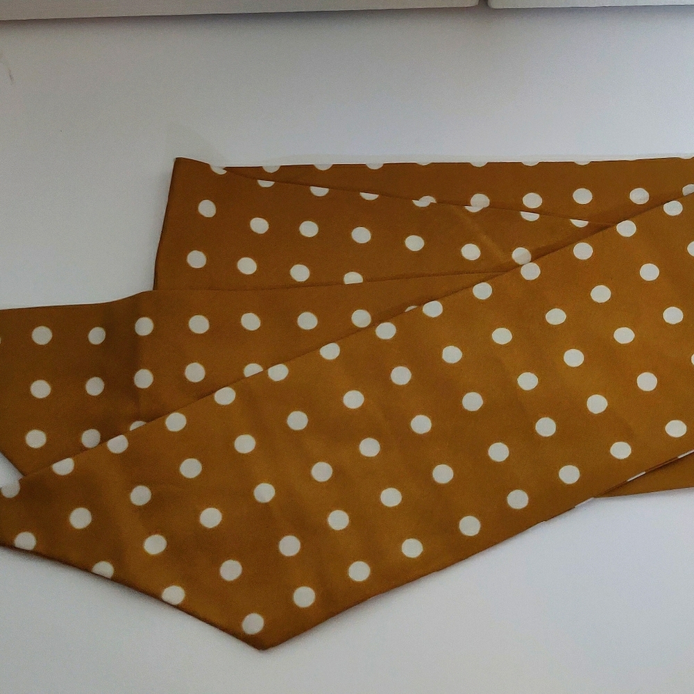 Long silk scarf